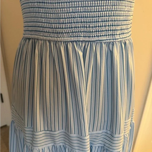 Commense Light Blue Striped Maxi Dress - Picture 8 of 8